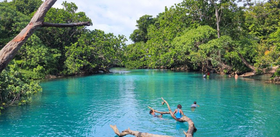 Blue Lagoon, Near Port Vila, Efate Island, Vanuatu